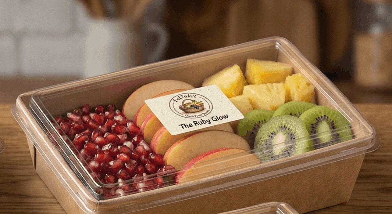 Ruby Glow Fruit Bowl